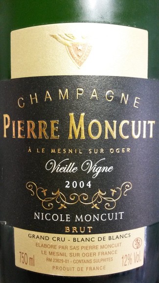 Pierre Moncuit Cuvée Nicole Moncuit 2004