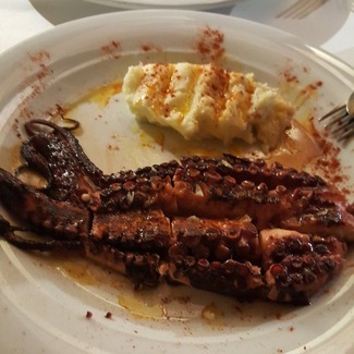 Pulpo a la parrilla