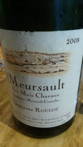 Domaine Roulot Meursault “Les Meix Chavaux” 2008