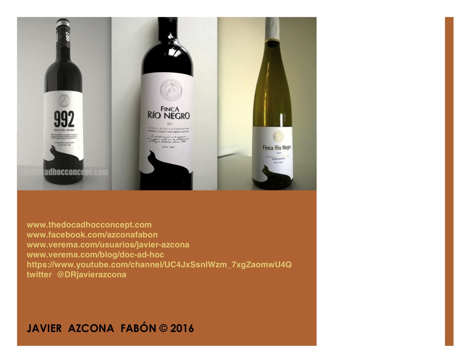 Finca Río NEGRO. Guadalajara concept 2016.