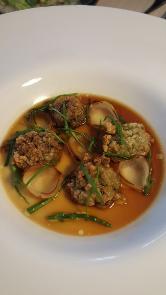 Royal de ramallo de mar, ortiguillas fritas