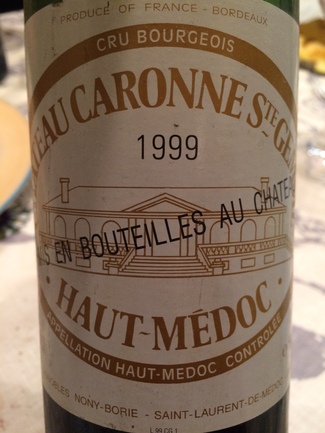Chateau Caronne Ste Gemme 1999