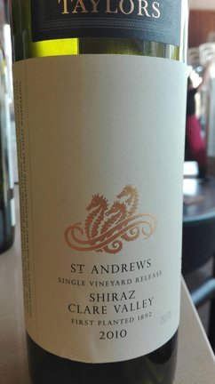 St Andrews Shiraz 2010
