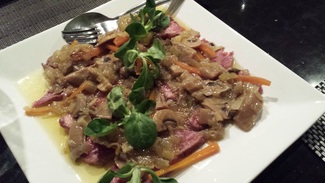 Tataki de presa ibérica