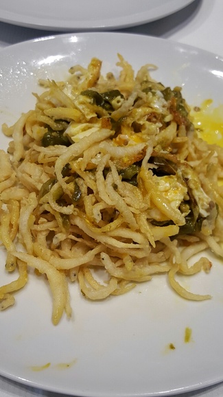 Chanquetes con huevo.