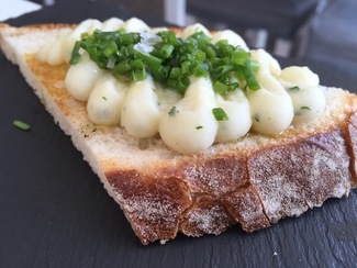 Tosta de brandada de bacalao
