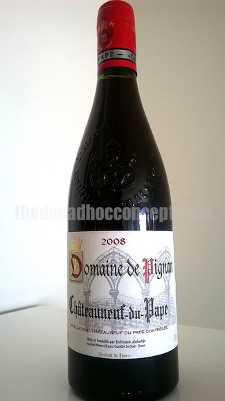 Chateau du Pape Domaine de Pignan 2008