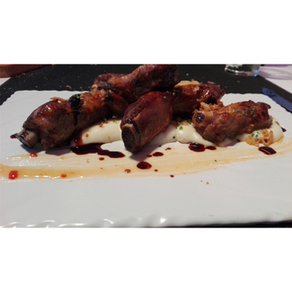 Costilla de cerdo rustida