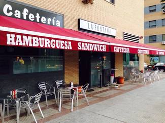 Fachada Cafetería La Fontana