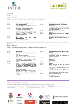 Jornada para Micro-bodegas organizada por La Unió de Llauradors