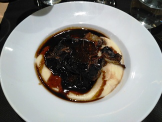 Mitja galta. Media carrillera.