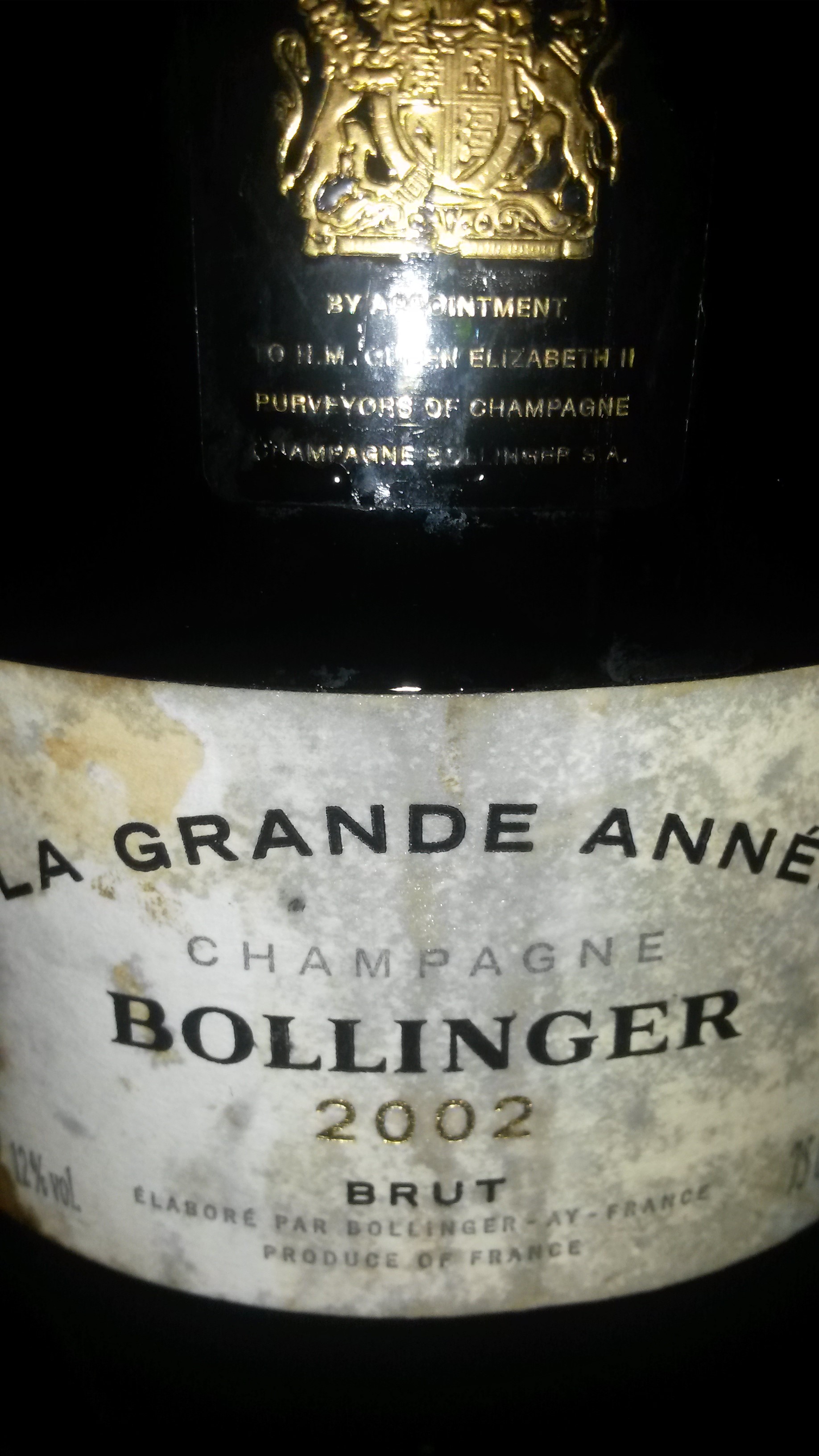champagne bollinger precio