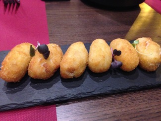 Croquetas de pollo y jamón