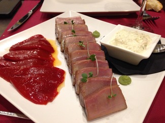 Tataki de atún