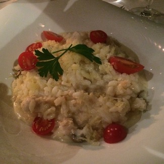 Risotto de boletus al parmesano
