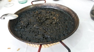Arroz negro de sepia