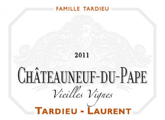 Chateauneuf du pape Tardieu Laurent Vieilles Vignes 2011