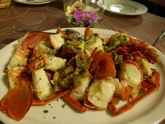 Aragosta all' Algherese