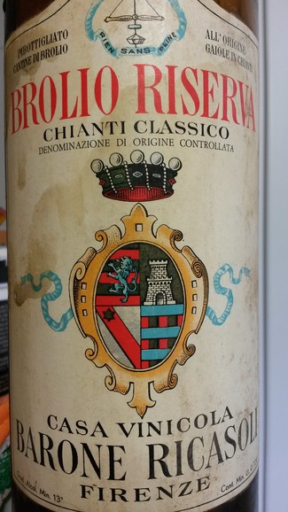 Risasoli Chianti Classico Brolio Riserva 1964