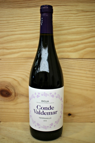 Conde Valdemar Tempranillo 2015 (D.O.Ca Rioja) 2015