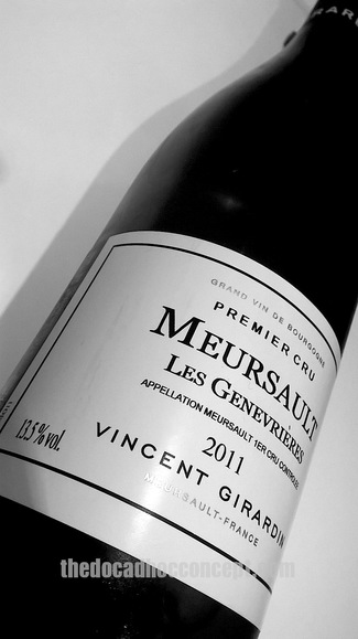 Les Genevrieres Mersault Premier Cru 2011