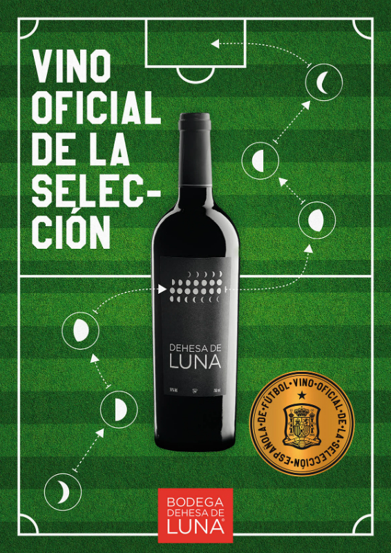 Dehesa de Luna 2014, vino oficial de la selección española de fútbol