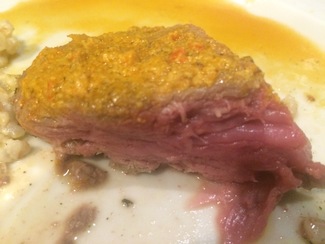 Solomillo a la pepa de sambo
