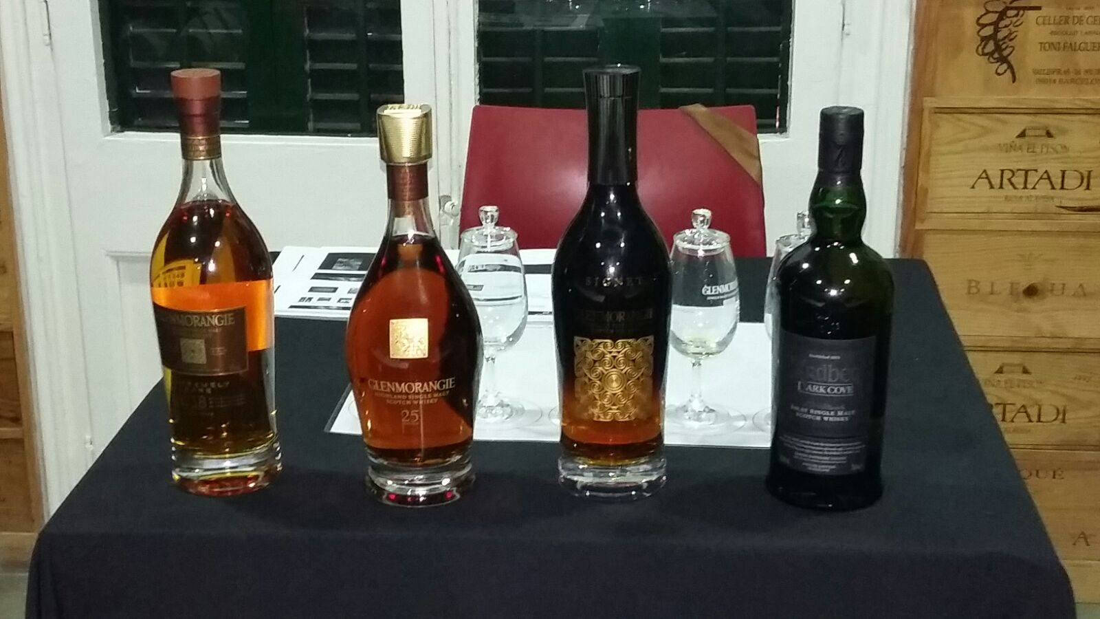 Ardbeg Dark Cove en el Celler de Gelida de Barcelona