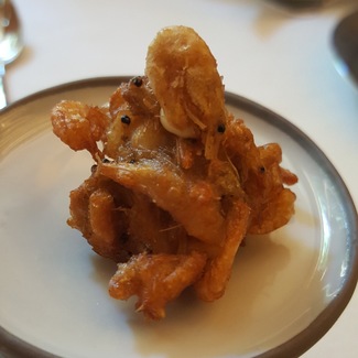 Buñuelos de camaron