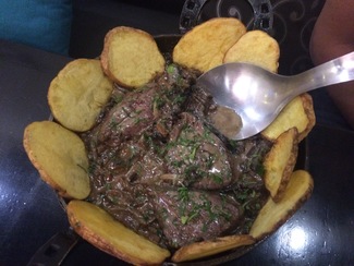 Solomillo y setitas