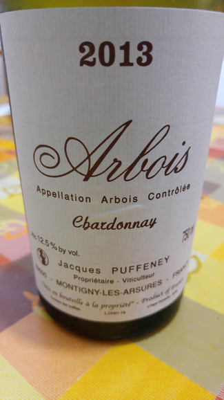 Vino Arbois Jacques Puffeney Chardonnay 2013