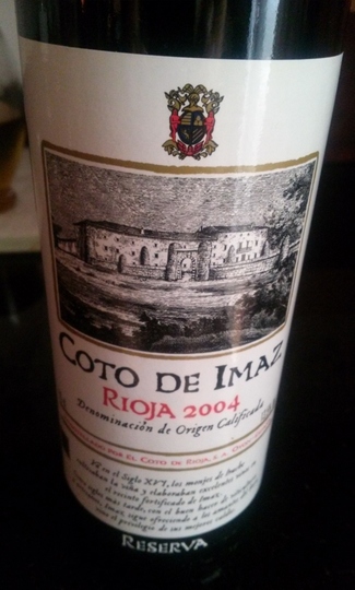 Coto de Imaz Reserva 2004
