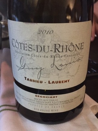Tardieu Laurent Côtes-du-Rhône Guy Louis 2010
