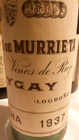 Marqués de Murrieta Blanco Reserva 1937
