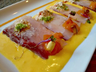 Tiradito al aji amarillo