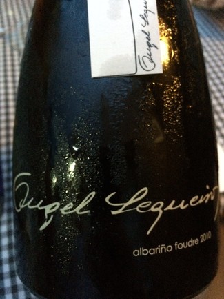 Angel sequeiros, albariño Foudre 2010