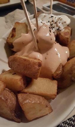 No m'agraden les patates fregides amb la seva pell :-(