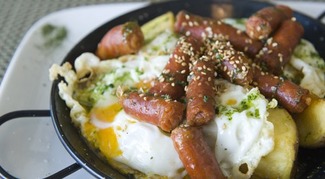 Fantàstics els ous amb xistorra :-P