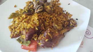 Buena paella...