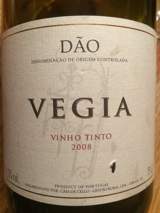 Vegia tinto 2008