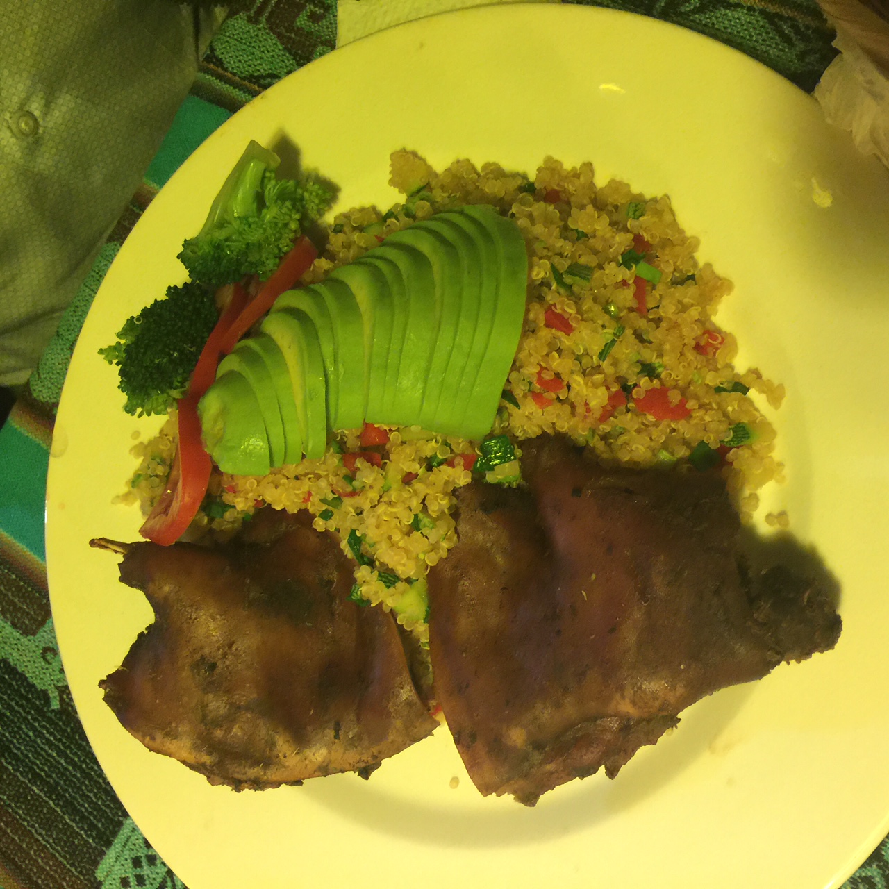 Comiendo conejillo de indias