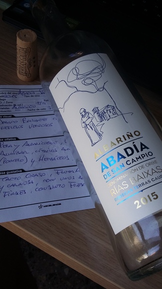 Albariño Abadia de San Campio 2015