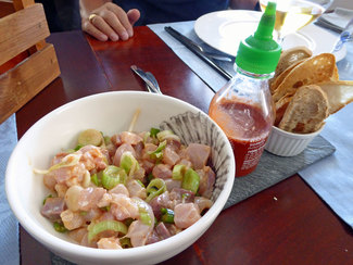 Ceviche de medregal