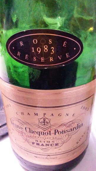Veuve Clicquot Rosé Reserve 1983