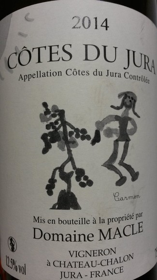 Domaine Macle Côtes du Jura Chardonnay 2014
