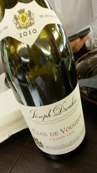 Joseph Drouhin Clos de Vougeot Grand Cru 2010