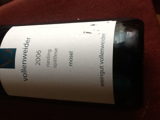 Vollenweider Spatlesse 2006