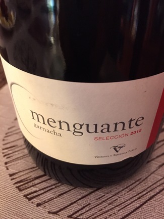 Menguante garnacha selección 2012