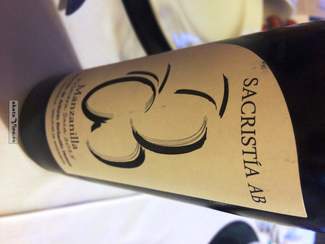 Sacristia AB Manzanilla (Primera Saca 2015)