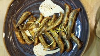 Fritura de boquerones